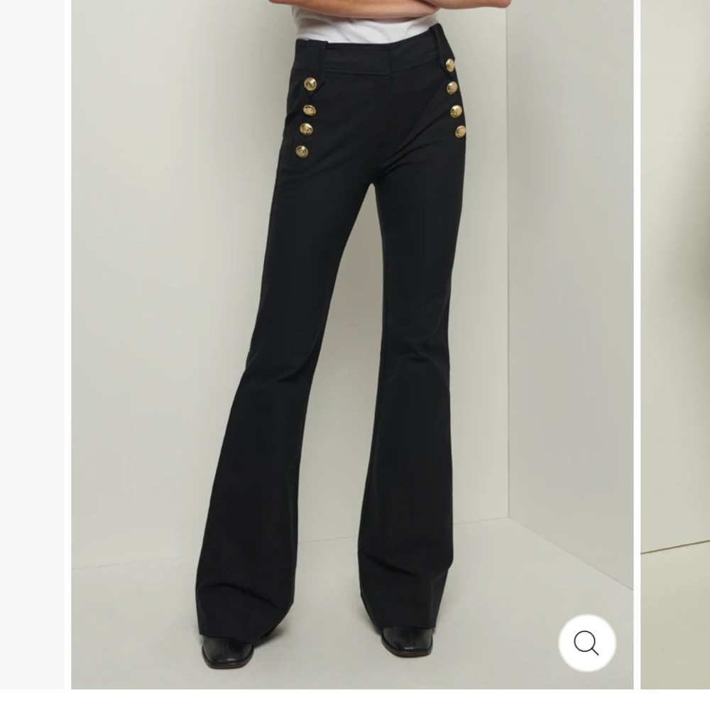 Derek Lam 10 Crosby flare, high waisted trousers, size 4